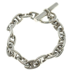 Hermes Vintage Chaine D'ancre PM 16 Frames Cursive Engraving Bracelet — view 2