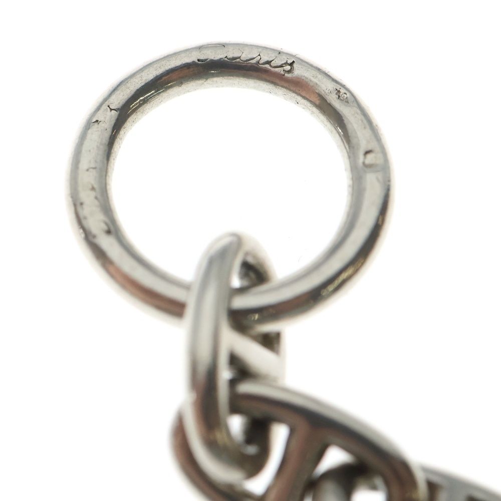 Hermes Vintage Chaine D'ancre PM 16 Frames Cursive Engraving Bracelet — view 5
