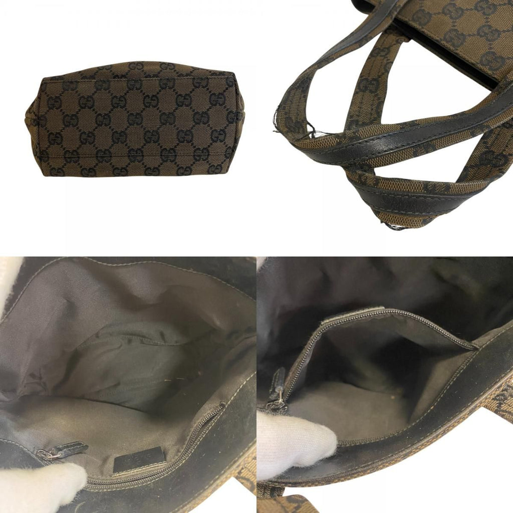 Gucci Mini Bag Leather Canvas — view 7