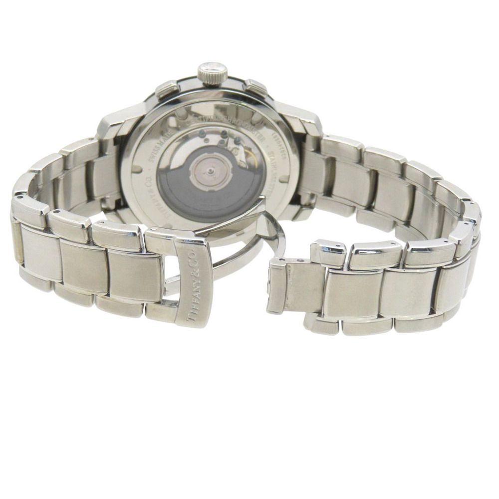 Tiffany & Co. Mark Chronograph Back Slot Automatic Winding Watch Stainless — view 4