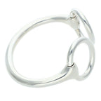 Hermes Nausicaa Silver Bangle — view 5