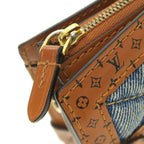 Louis Vuitton Monogram Denim Trunk Clutch — view 6
