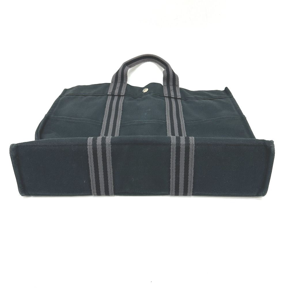 Hermes Tote Fourre Tout MM Canvas Black — view 3
