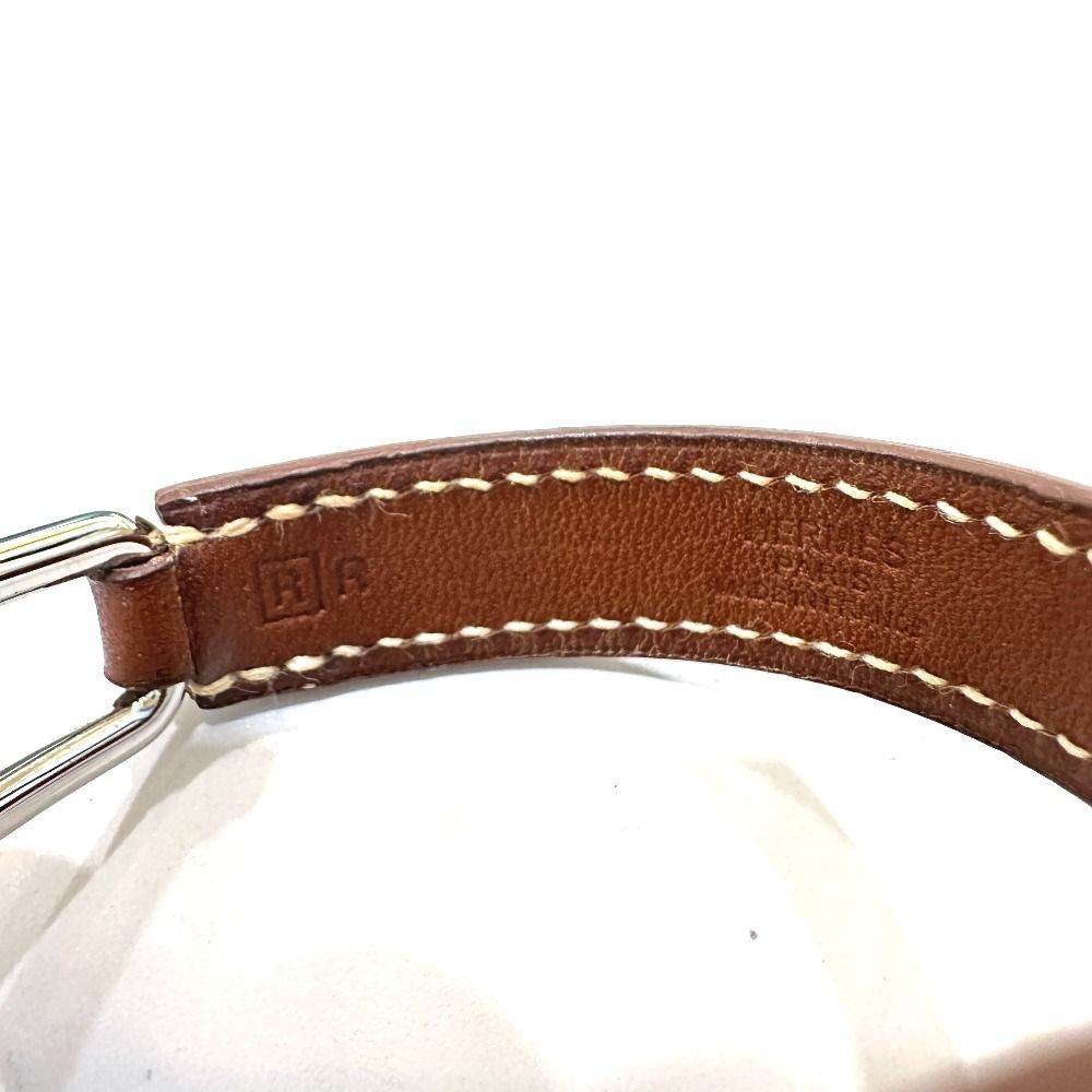 Hermes Bracelet Belt Cut Replacement Metal Brown — view 5
