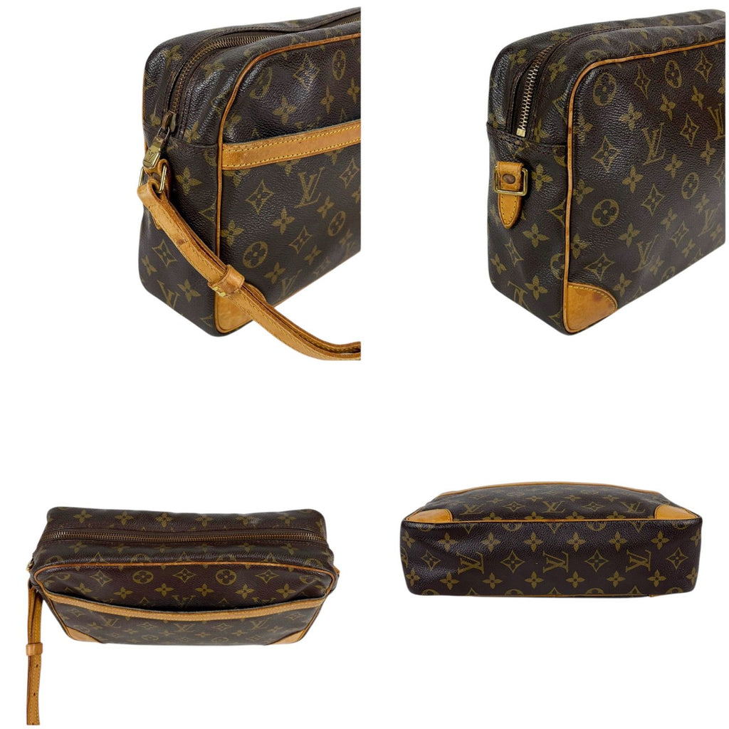 Louis Vuitton Shoulder Bag Trocadero 30 Monogram Leather Brown — view 4