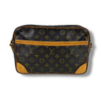 Louis Vuitton Shoulder Bag Trocadero 30 Monogram Leather Brown — view 2
