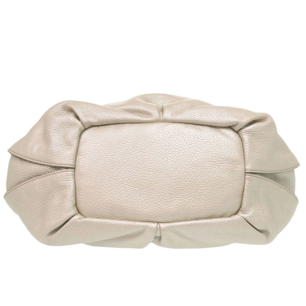 Celine Bittersweet Leather Champagne Silver Handbag — view 3