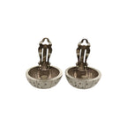 Hermes Zodiac Horoscope Metal Silver Earrings — view 7