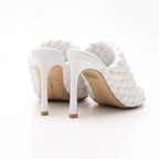 Bottega Veneta Cover Trench Mule 36.5 Sandals High Heels Leather Shoes — view 3