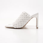 Bottega Veneta Cover Trench Mule 36.5 Sandals High Heels Leather Shoes — view 2