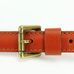 Louis Vuitton Shoulder Strap Leather Kenya Brown Gold Epi — view 2