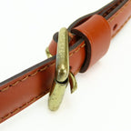 Louis Vuitton Shoulder Strap Leather Kenya Brown Gold Epi — view 3