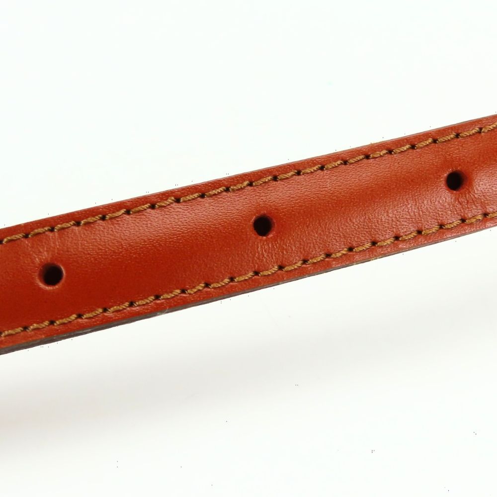 Louis Vuitton Shoulder Strap Leather Kenya Brown Gold Epi — view 5