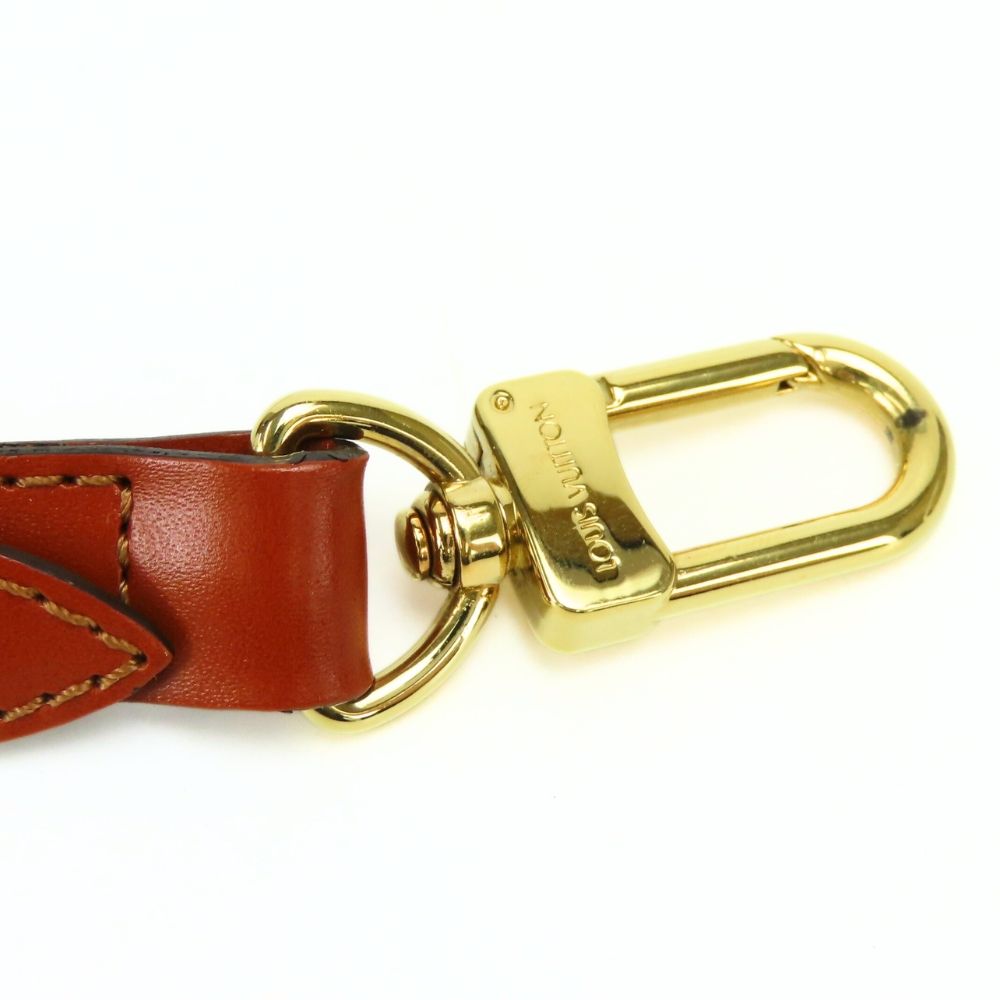 Louis Vuitton Shoulder Strap Leather Kenya Brown Gold Epi — view 8