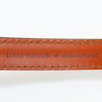 Louis Vuitton Shoulder Strap Leather Kenya Brown Gold Epi — view 6