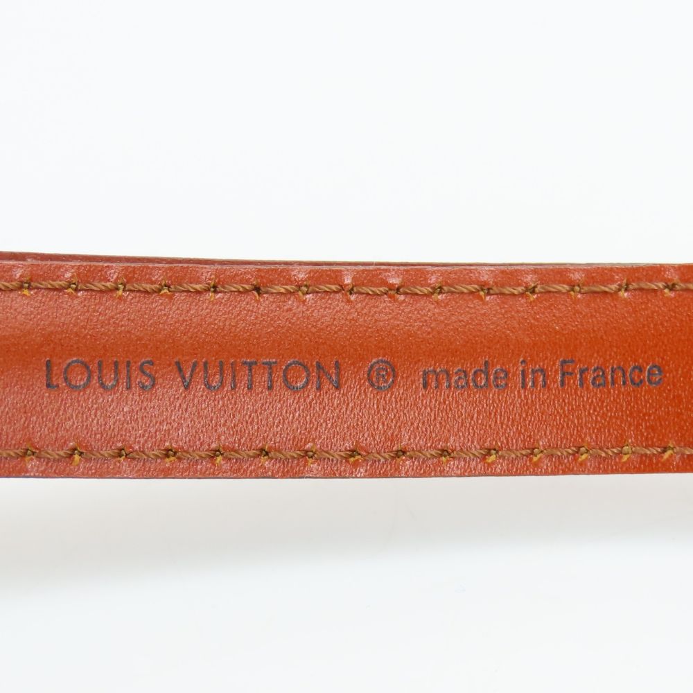 Louis Vuitton Shoulder Strap Leather Kenya Brown Gold Epi — view 6