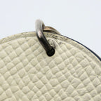 Hermes Bag Charm Panda Animal Leather White Black — view 5