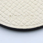 Hermes Bag Charm Panda Animal Leather White Black — view 4