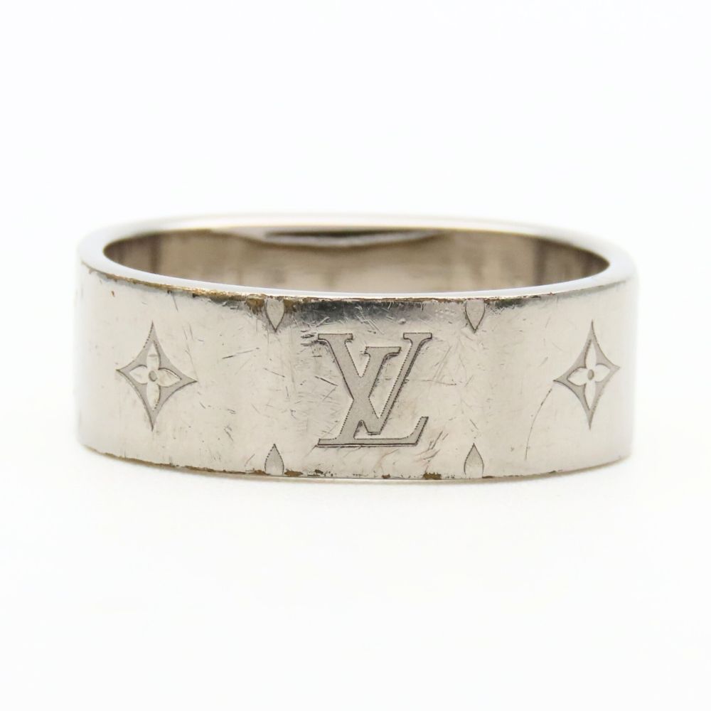 Louis Vuitton Ring Nanogram S Metal Silver — view 5