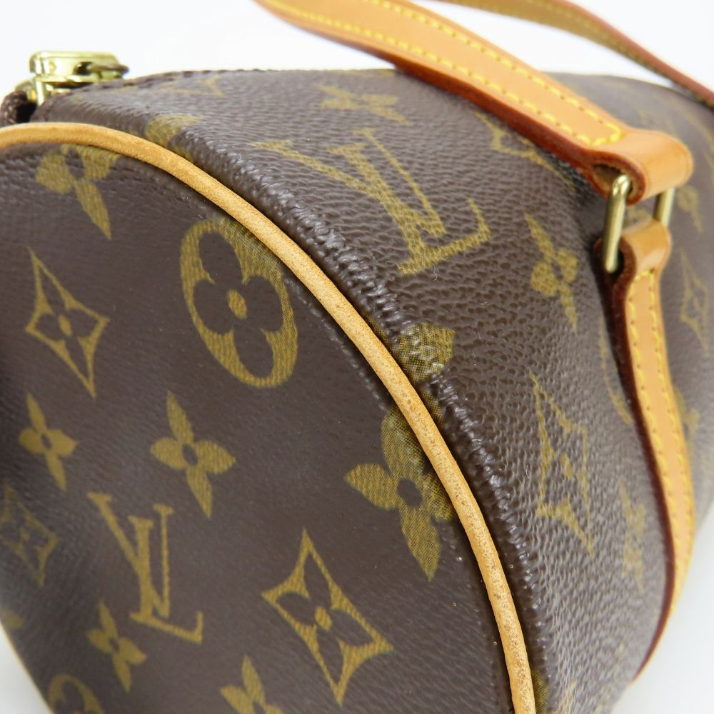 Louis Vuitton Handbag Papillon 26 Monogram Leather Brown Everyday Use — view 5