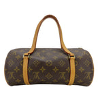 Louis Vuitton Handbag Papillon 26 Monogram Leather Brown Everyday Use — view 3