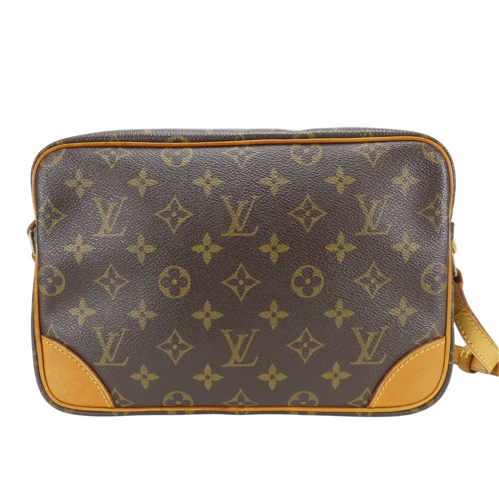 Louis Vuitton Shoulder Bag Trocadero PM Monogram Leather Brown — view 3
