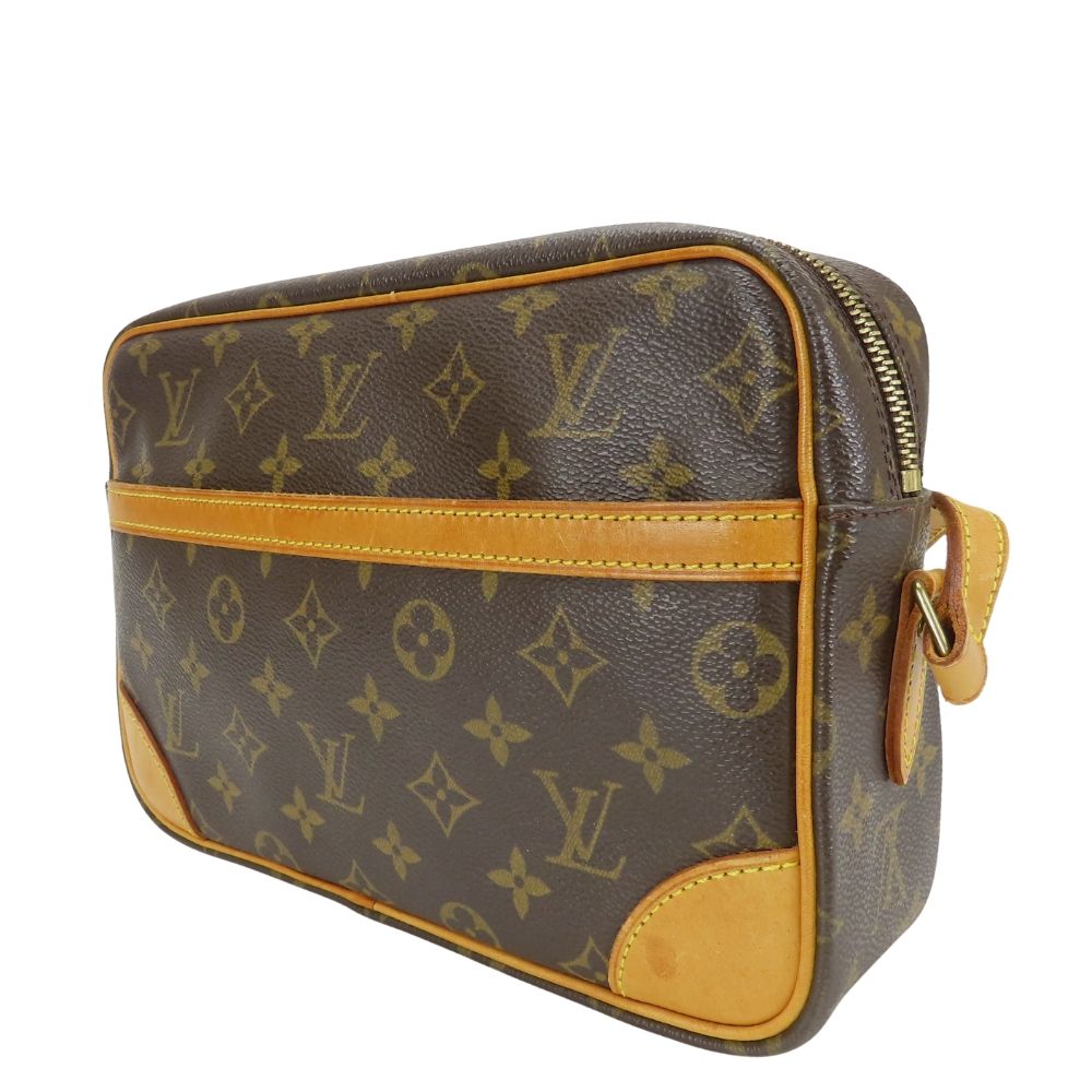 Louis Vuitton Shoulder Bag Trocadero PM Monogram Leather Brown — view 2