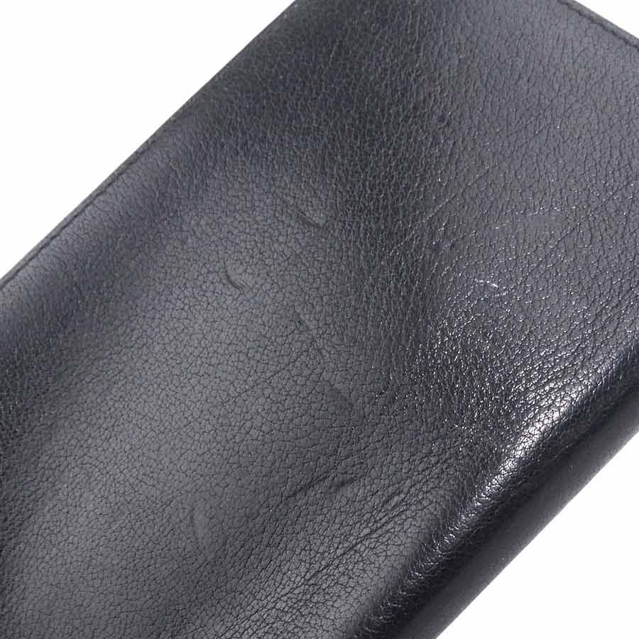 Hermes Notebook Cover Leather Black — view 7