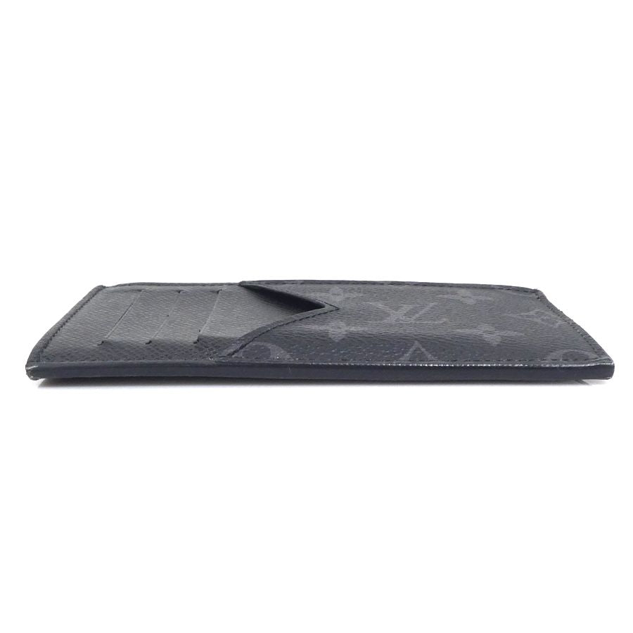 Louis Vuitton Coin Case Monogram Eclipse Taiga Card Holder — view 5