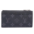 Louis Vuitton Coin Case Monogram Eclipse Taiga Card Holder — view 2