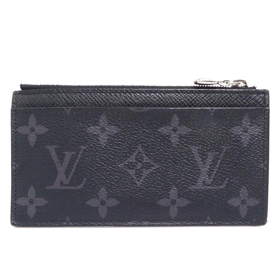 Louis Vuitton Coin Case Monogram Eclipse Taiga Card Holder — view 2