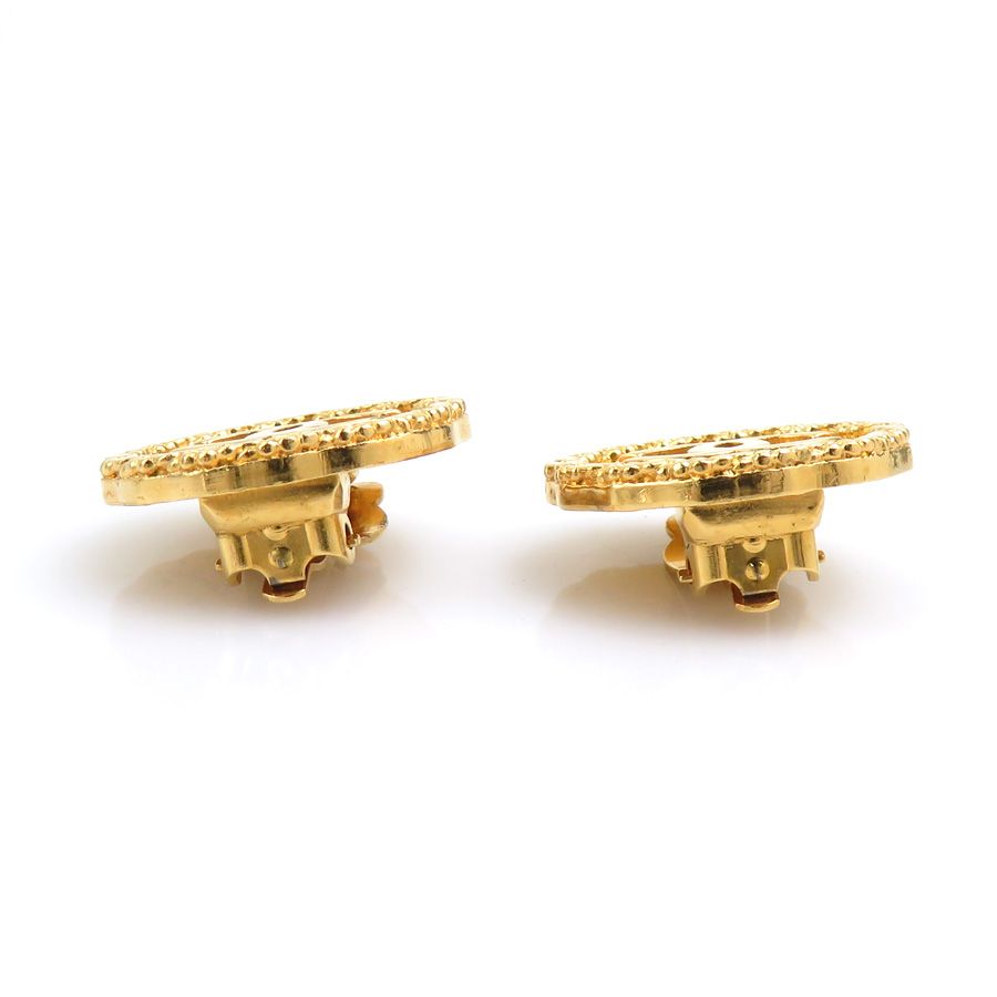Chanel Earrings CC Logo — view 4