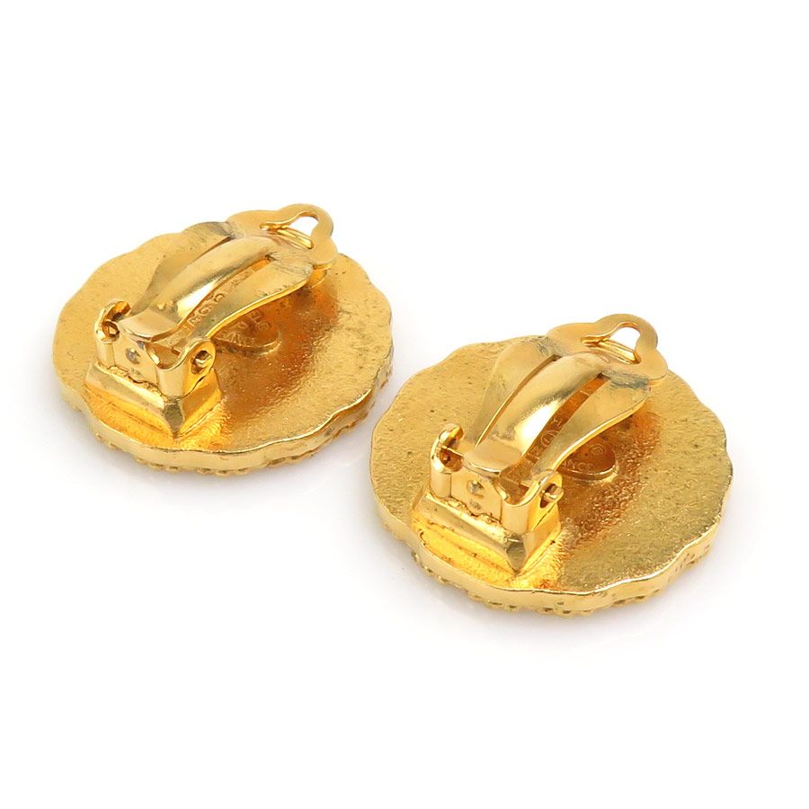 Chanel Earrings CC Logo — view 5