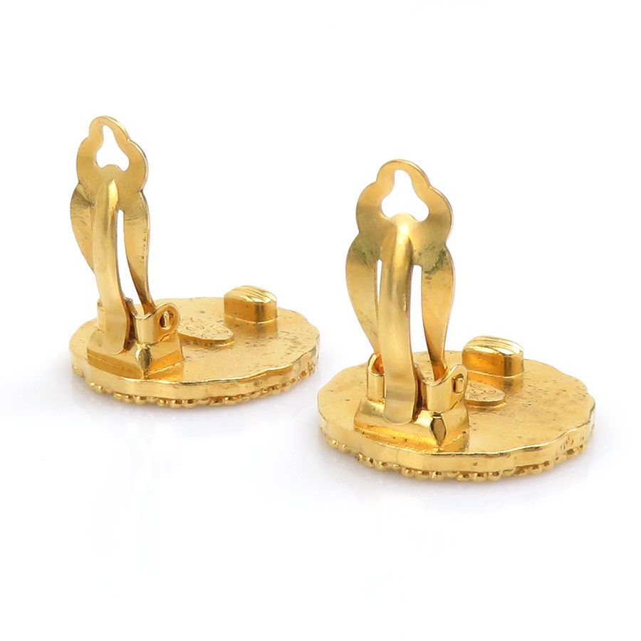 Chanel Earrings CC Logo — view 6