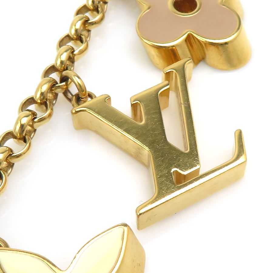 Louis Vuitton Charm Bag Chain Fleur de Monogram — view 5