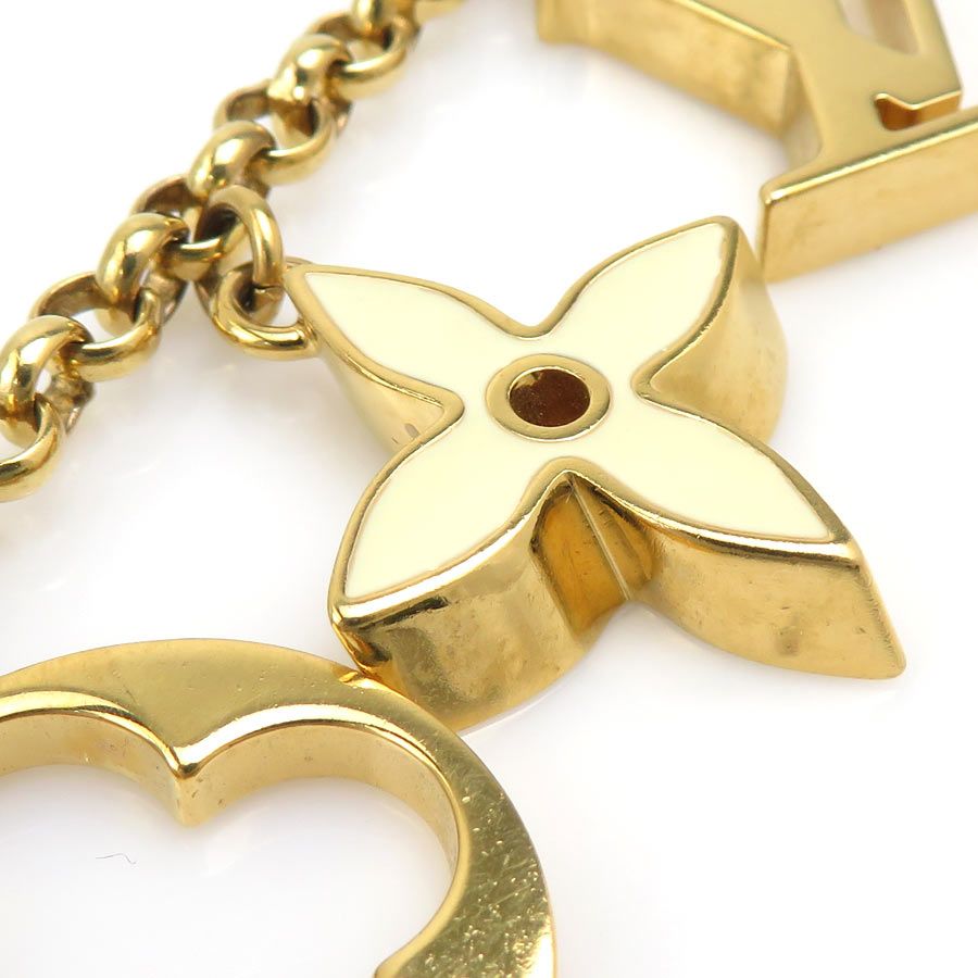 Louis Vuitton Charm Bag Chain Fleur de Monogram — view 6