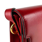 Gucci Shoulder Bag Leather Red — view 6