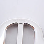 Hermes Scarf Ring Mini Boucle Silver Red X — view 4