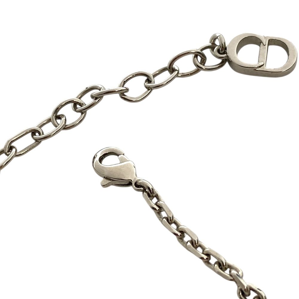 Dior Homme Montane Medallion Logo Necklace Silver Gold Stainless Steel — view 6