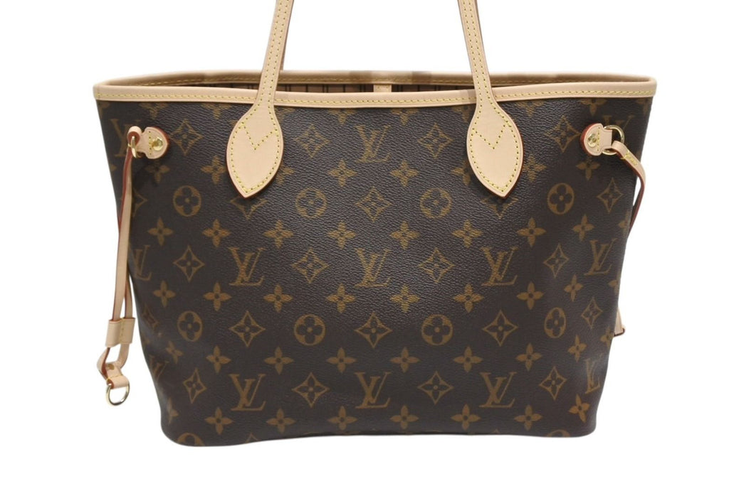 Louis Vuitton Neverfull PM Tote Bag Brown Pivoine — view 2