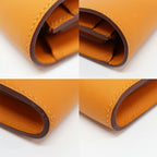 Hermes Constance Wallet Apricot Silver — view 4