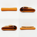 Hermes Constance Wallet Apricot Silver — view 3