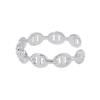 Hermes Bracelet Chaine D'ancre Bangle Silver — view 2