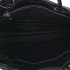 Prada Re-Nylon Triangle Plate Clochette Tote — view 4