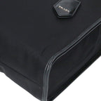 Prada Re-Nylon Triangle Plate Clochette Tote — view 5