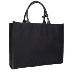 Prada Re-Nylon Triangle Plate Clochette Tote — view 2