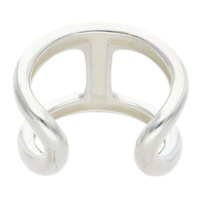 Hermes Osmose GM Silver Bangle — view 2