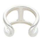 Hermes Osmose GM Silver Bangle — view 2