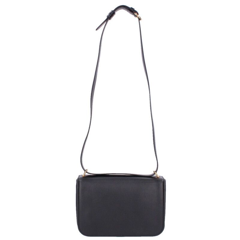 Gucci Sienna Small Half Horsebit Clasp Smooth Leather Shoulder Bag — view 2