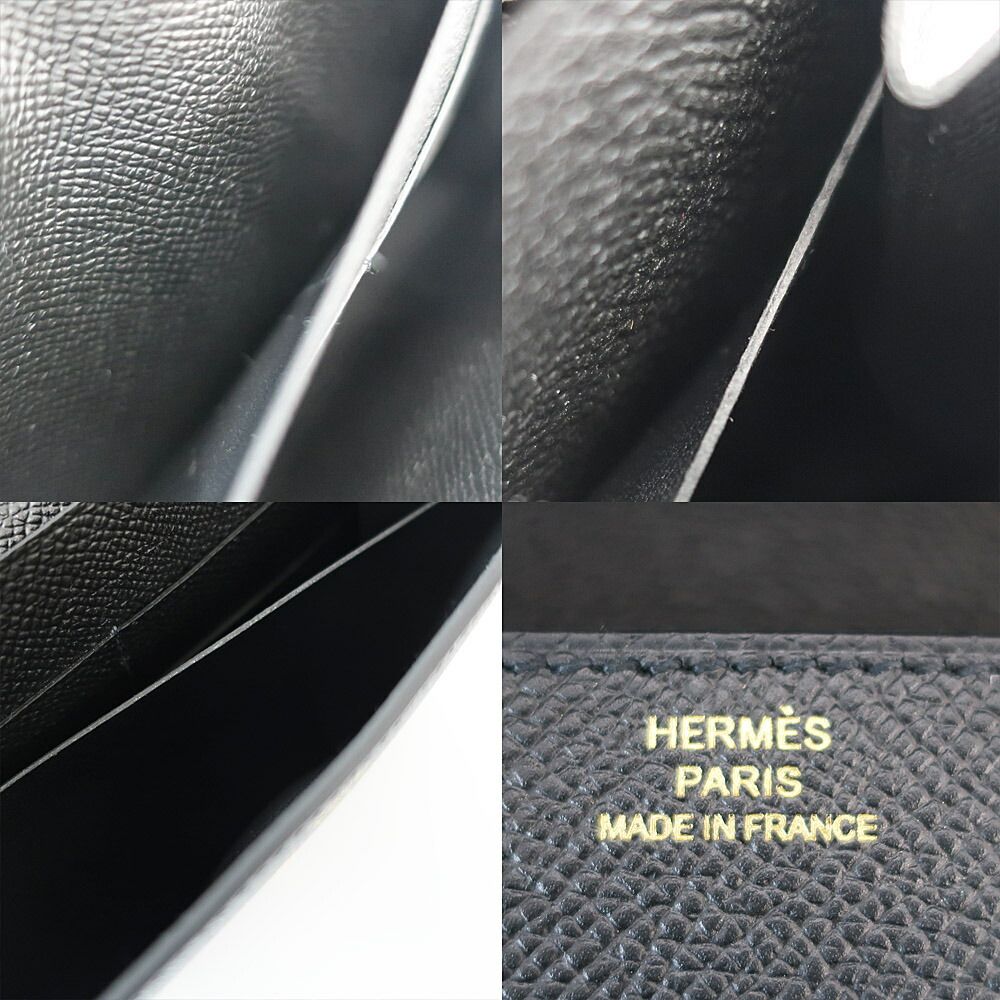 Hermes Click 16 Shoulder Bag Pouch Black Gold — view 7